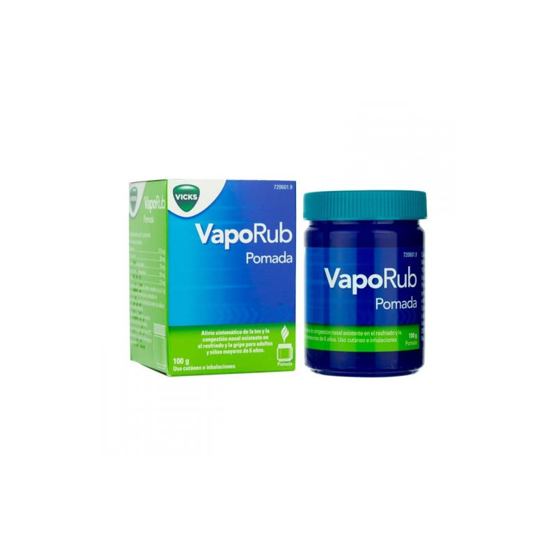 Vicks VapoRub Pomada - Acción 2 en 1: Congestión nasal + tos 